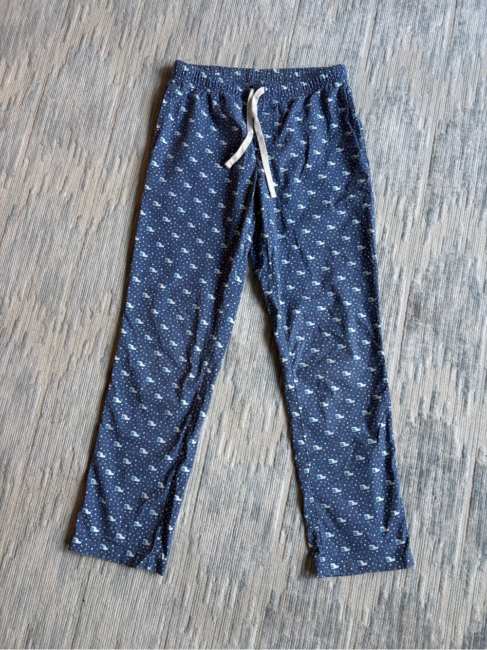 Vineyard Vines Navy Whale Print men’s PJ pants
